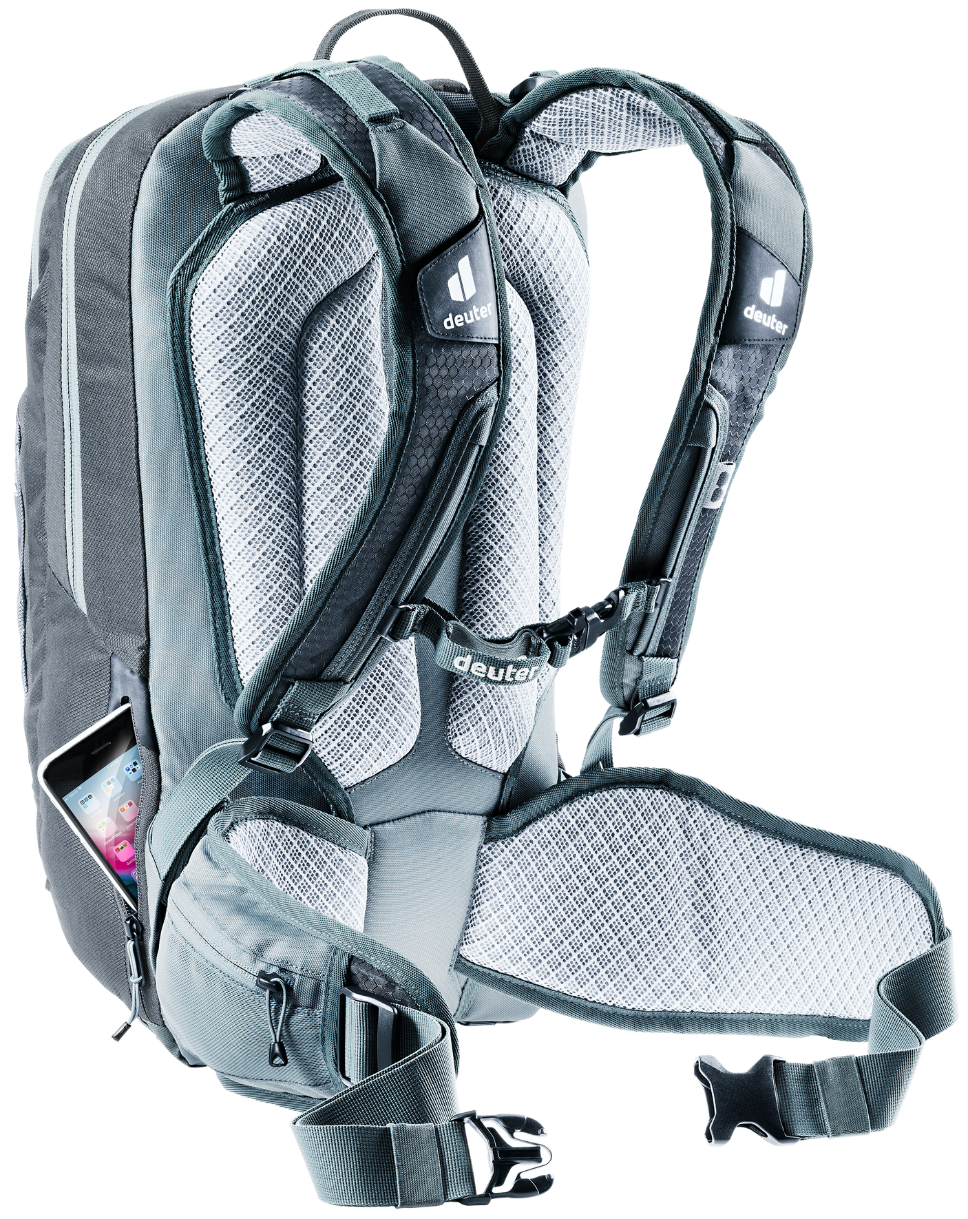 deuter Attack 16 Fahrradrucksack grau