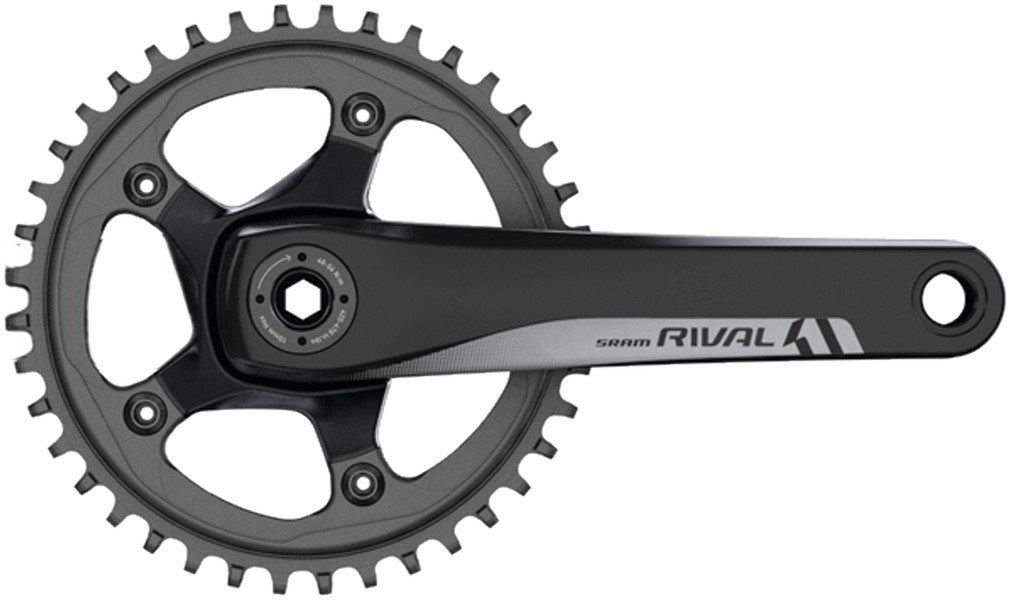 SRAM Rival1 GXP Kurbelgarnitur 42Z 11-fach schwarz