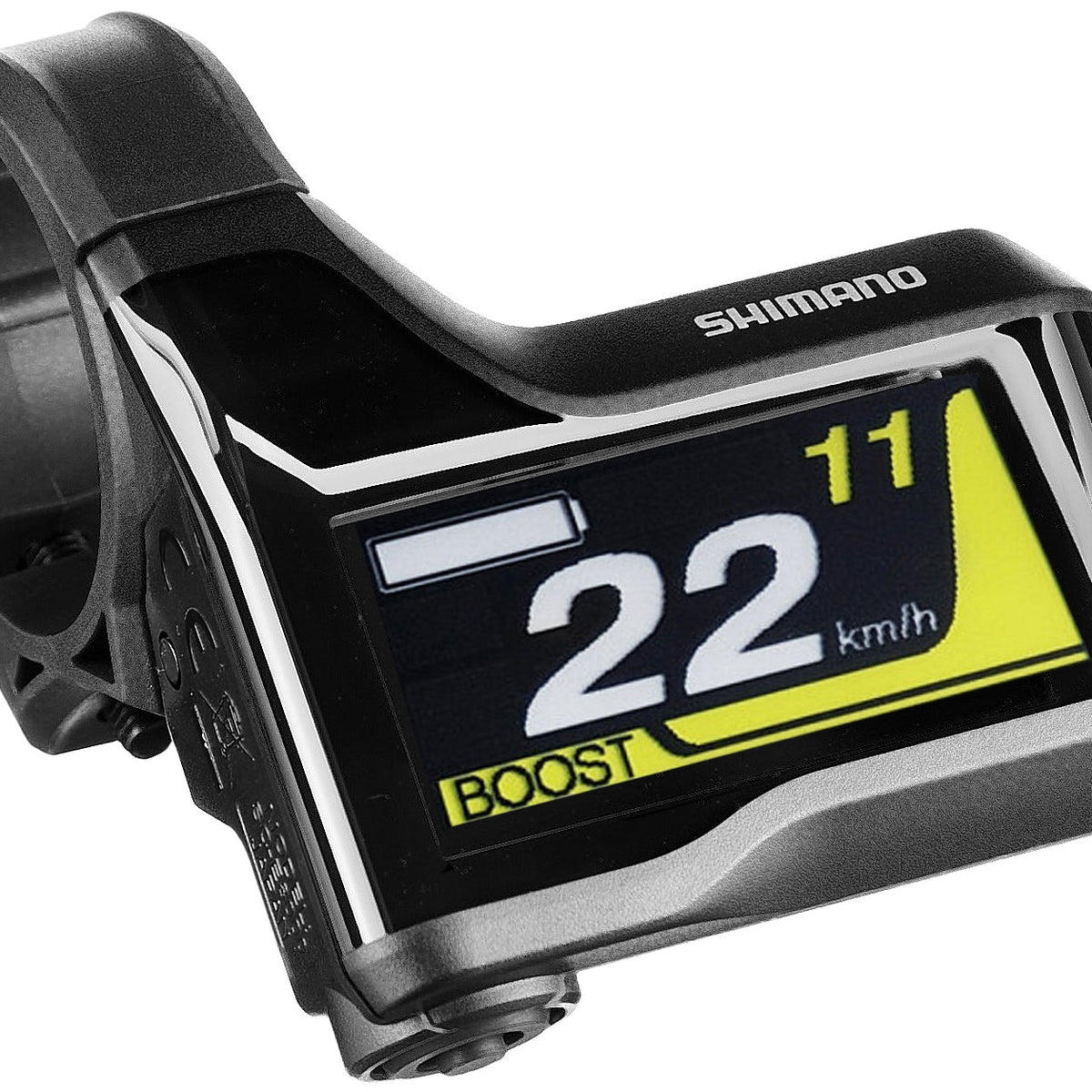 Shimano SC-E8000 Steps Display schwarz