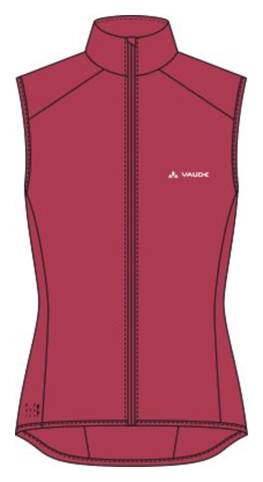 VAUDE Matera Air Vest Damen orange