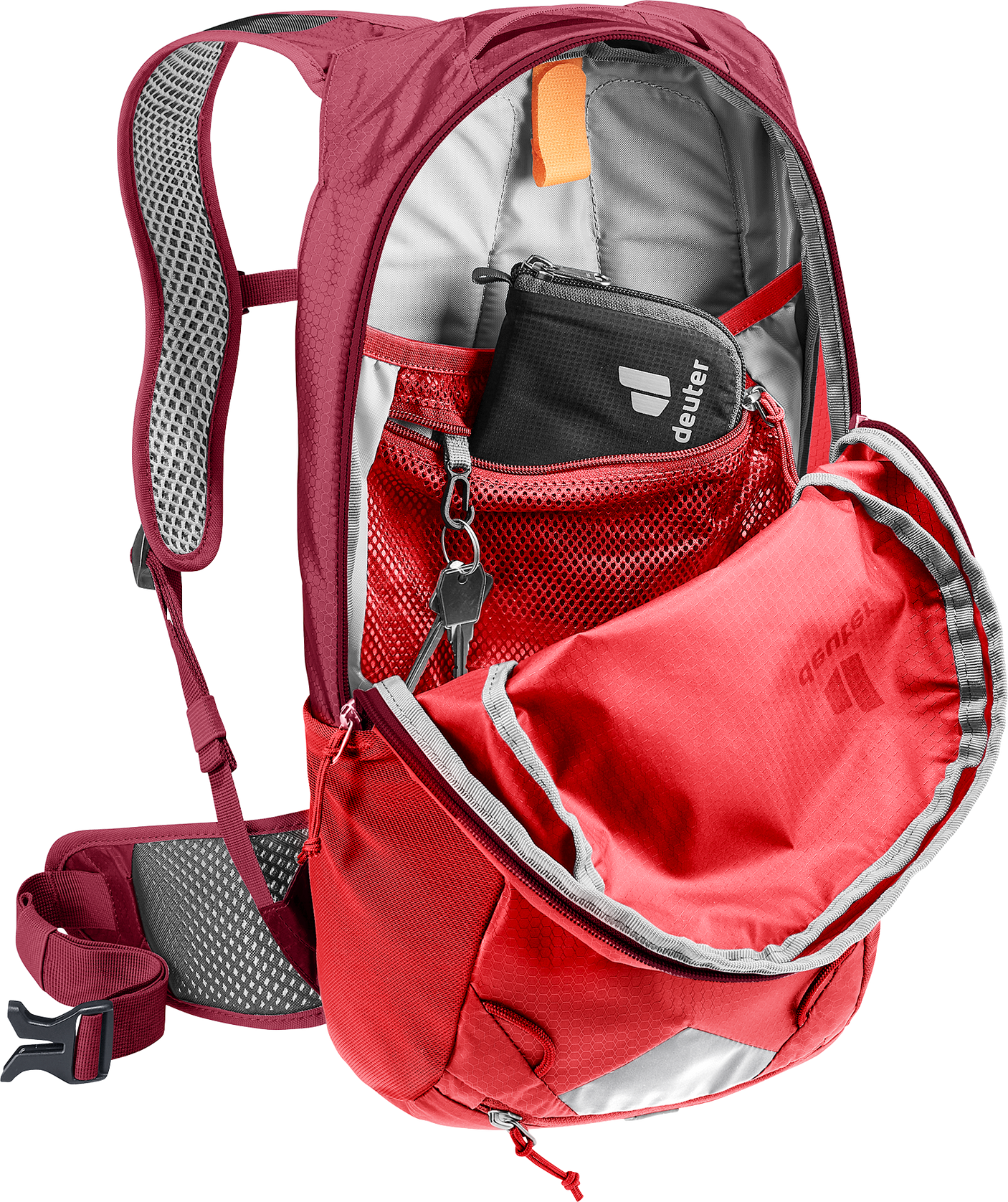 deuter Race 12 Fahrradrucksack cherry-masala