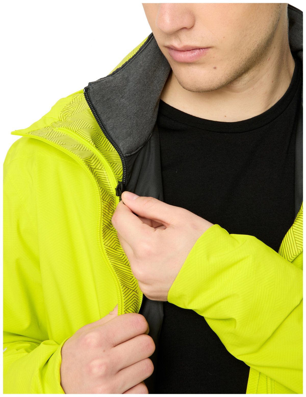 VAUDE Men's Yaras 3in1 Jacket II bright green