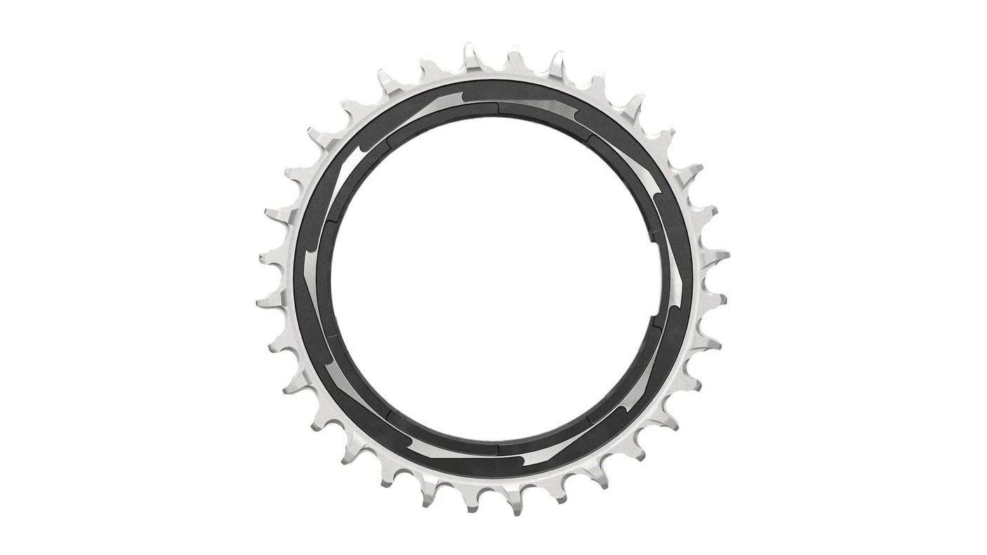 SRAM Eagle T-Type Powermeter Kettenblatt 32Z 12-fach 0mm Offset schwarz/silber