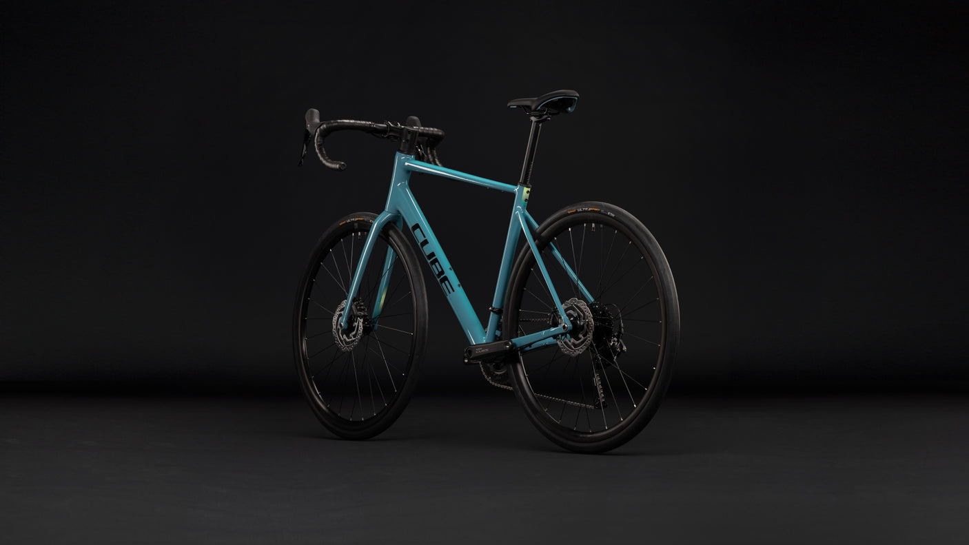 Cube Attain Pro surfblue´n´black (2027)