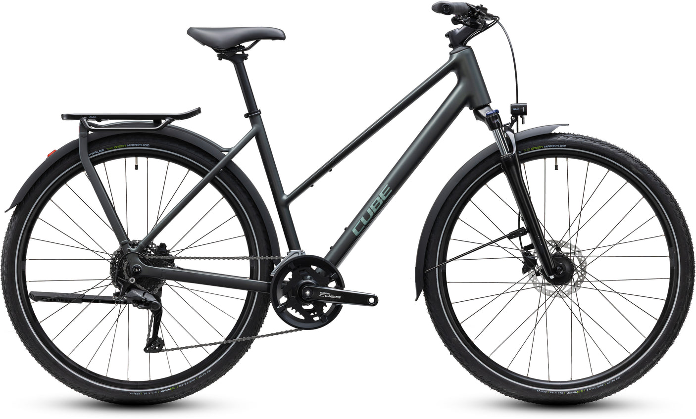 Cube Kathmandu ONE Trapez blackforest´n´chrome (2027)