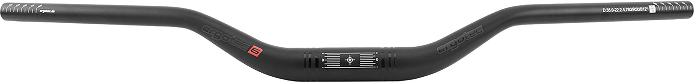 Humpert Ergotec Riser 50 Lenker Ø35mm 12° schwarz