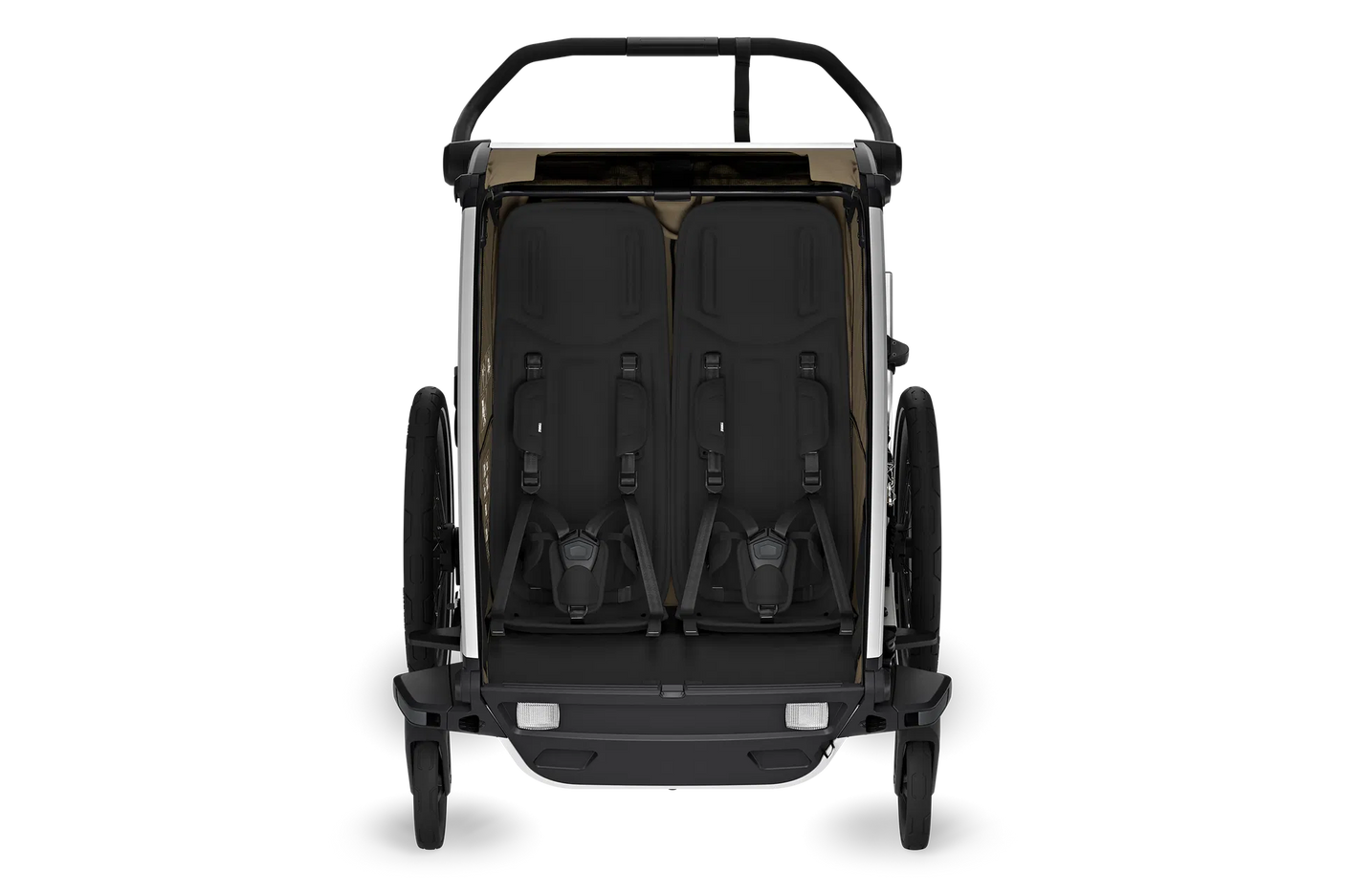 Thule Chariot Cross 2 Double Kinderanhänger faded khaki