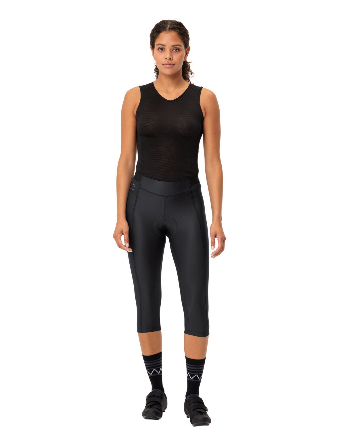 VAUDE Posta 3/4 Tights Damen schwarz