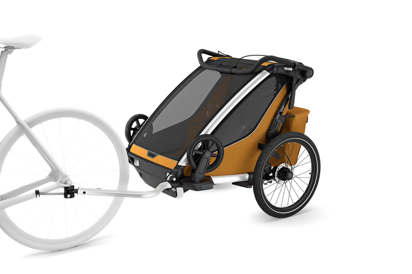 Thule Chariot Sport 2 Double Kinderanhänger natural gold