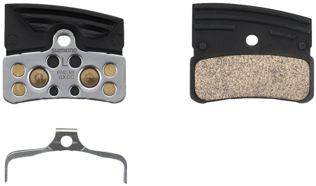 Shimano Scheibenbremsbelag P04C-MF, Metall mit Kühlrippen