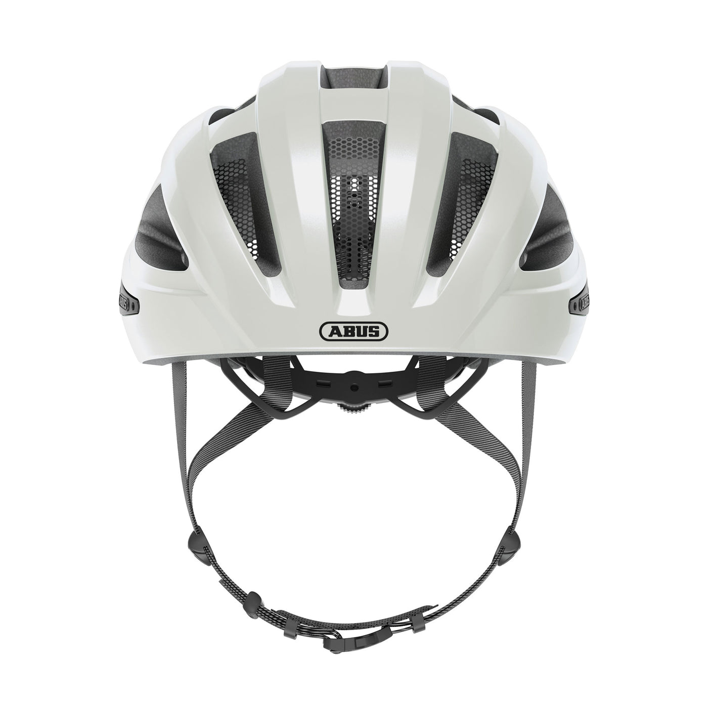 Abus Fahrradhelm Macator pearl white