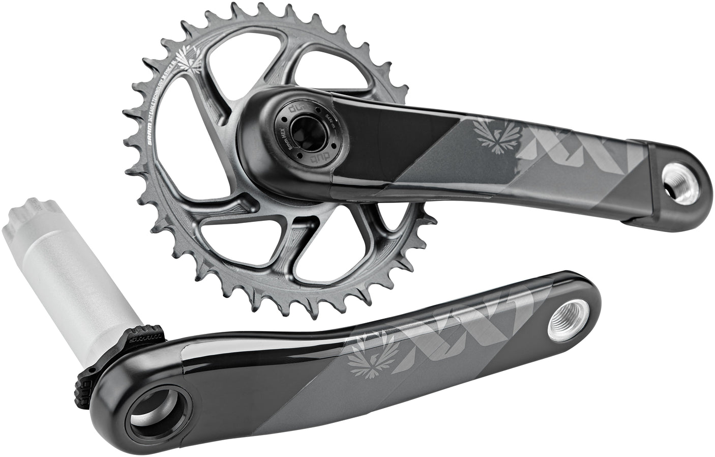SRAM XX1 Eagle Boost DUB Kurbelsatz 12-fach 34Z schwarz