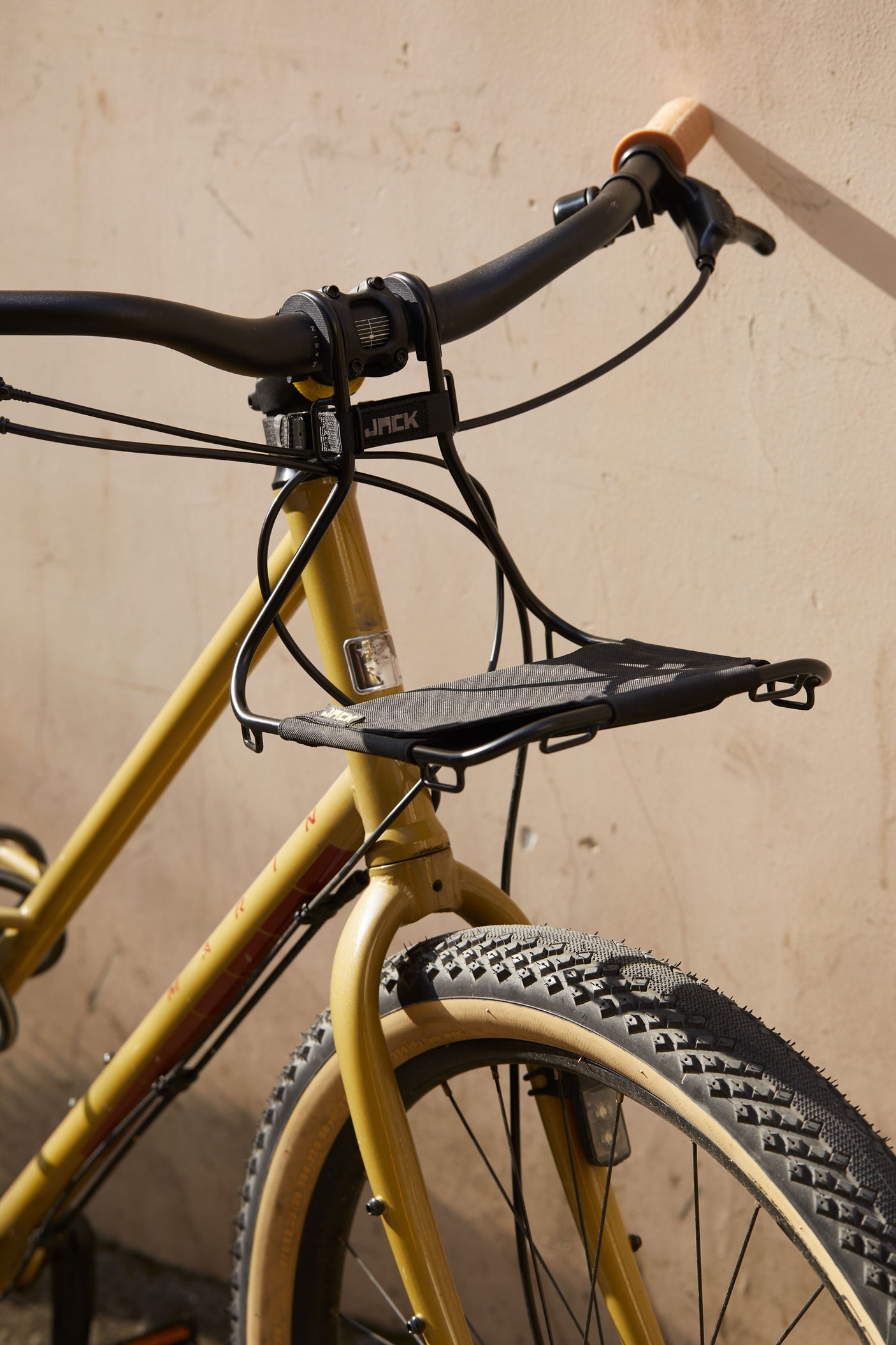 Jack The Bike Rack Lenkergepäckträger black/yellow
