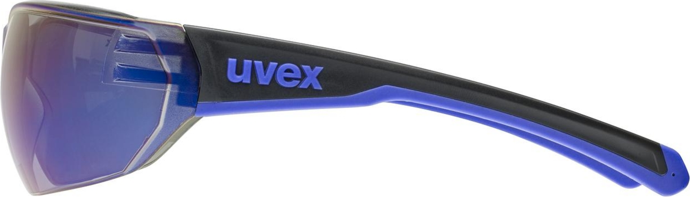 uvex Equate Radbrille Black-Blue Matt / Mirror Blue