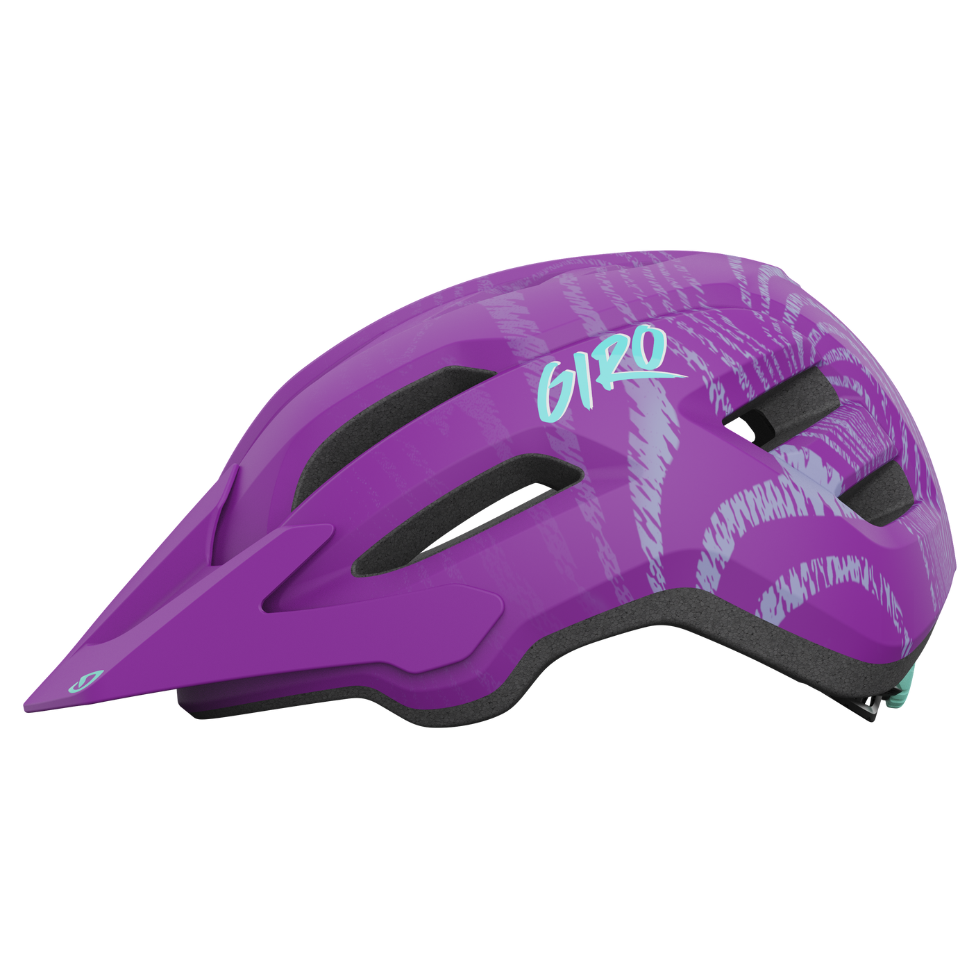 Giro Fixture II Y Helm matte purple ripple