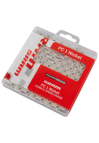 SRAM PC-1 Kette Power Chain II nickel weiß/grau – aktuelle Variante