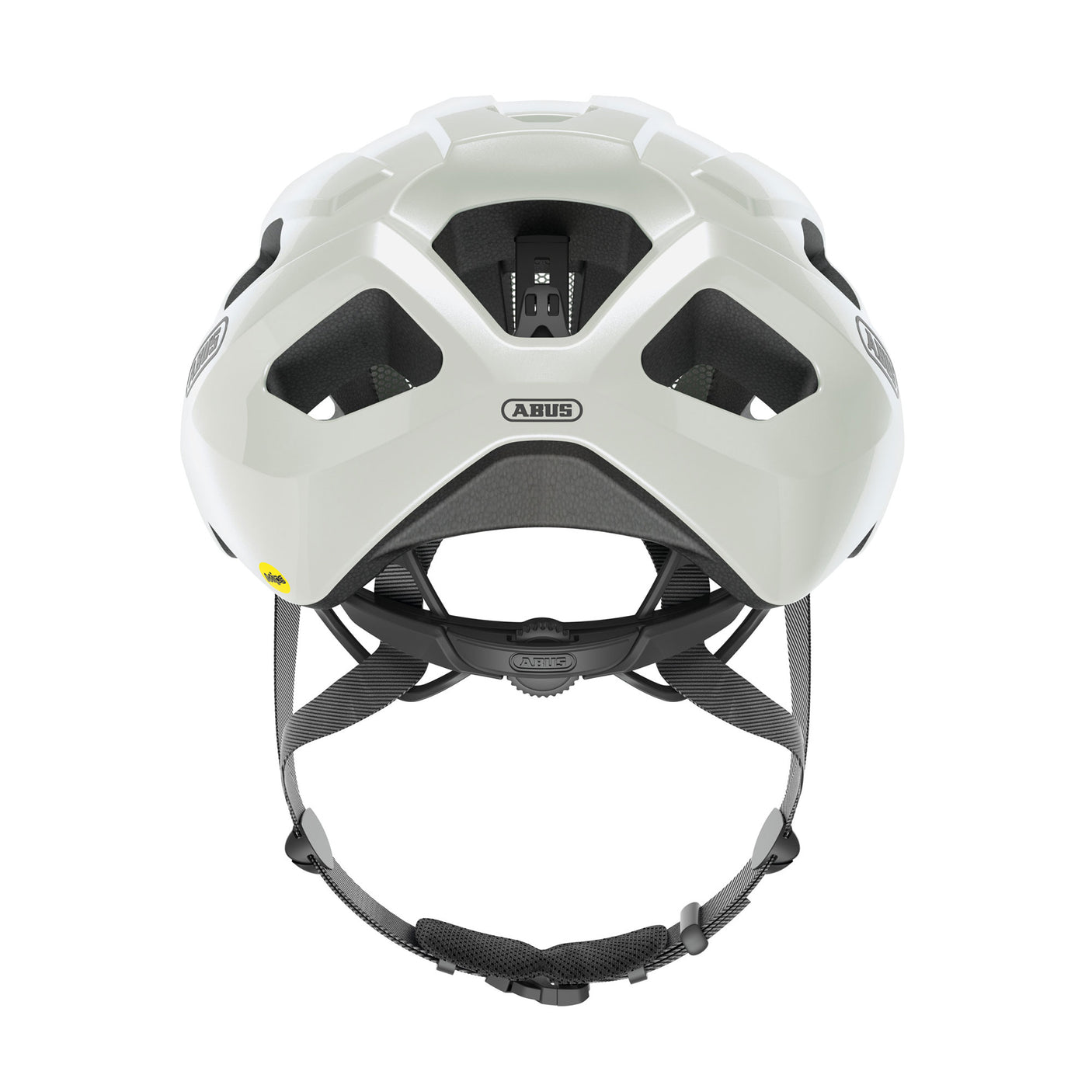 Abus Macator MIPS pearl white