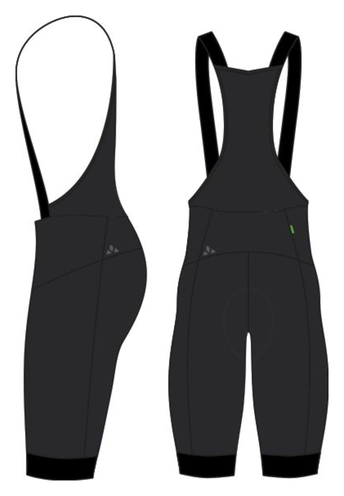 VAUDE Kuro Essential Bib Tights Herren schwarz