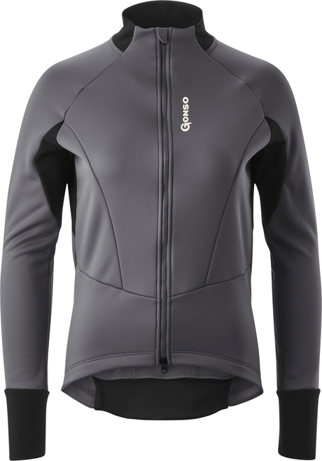 Gonso ROAD JACKET SOFTSHELL - Damen-Soft-Jacke mercury gray