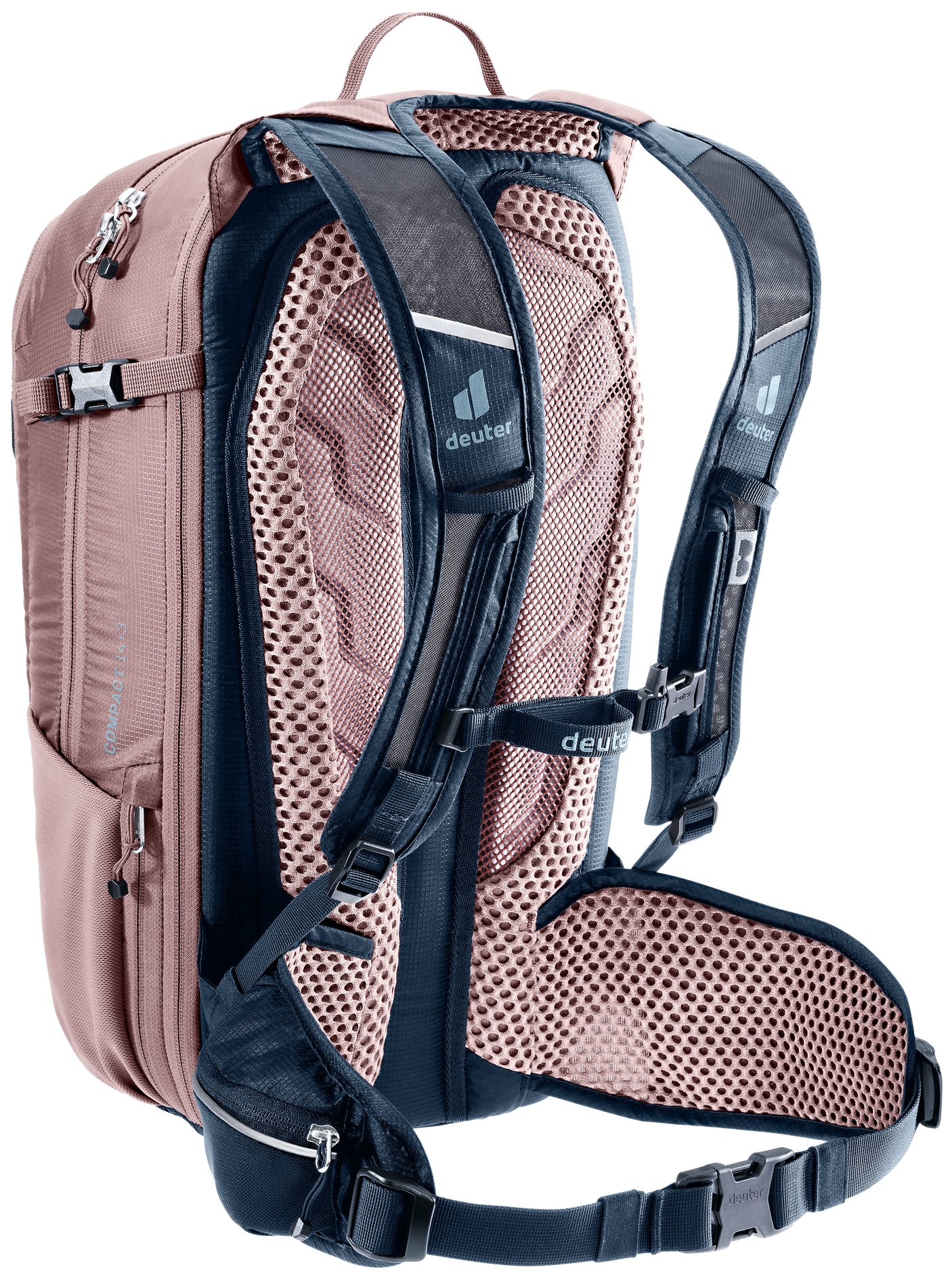 deuter Compact 14+3 Fahrradrucksack ink-ashrose