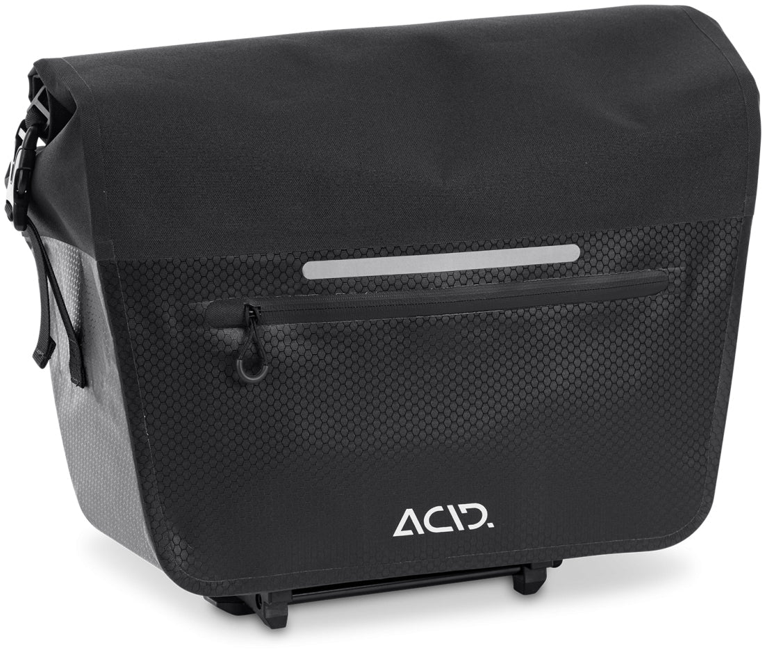 cobags fahrradtasche kleine, leichte Bikezac 2.1 Manufaktur Gebrauchte (refurbished) Wittich E-Bikes Color:Royal Plum-Noctiluca C.View (Gloss)