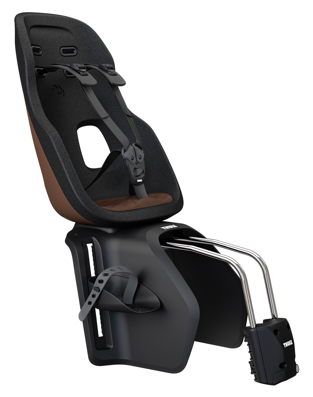 Thule Yepp Nexxt 2 Maxi braun, Rahmen-Befestigung