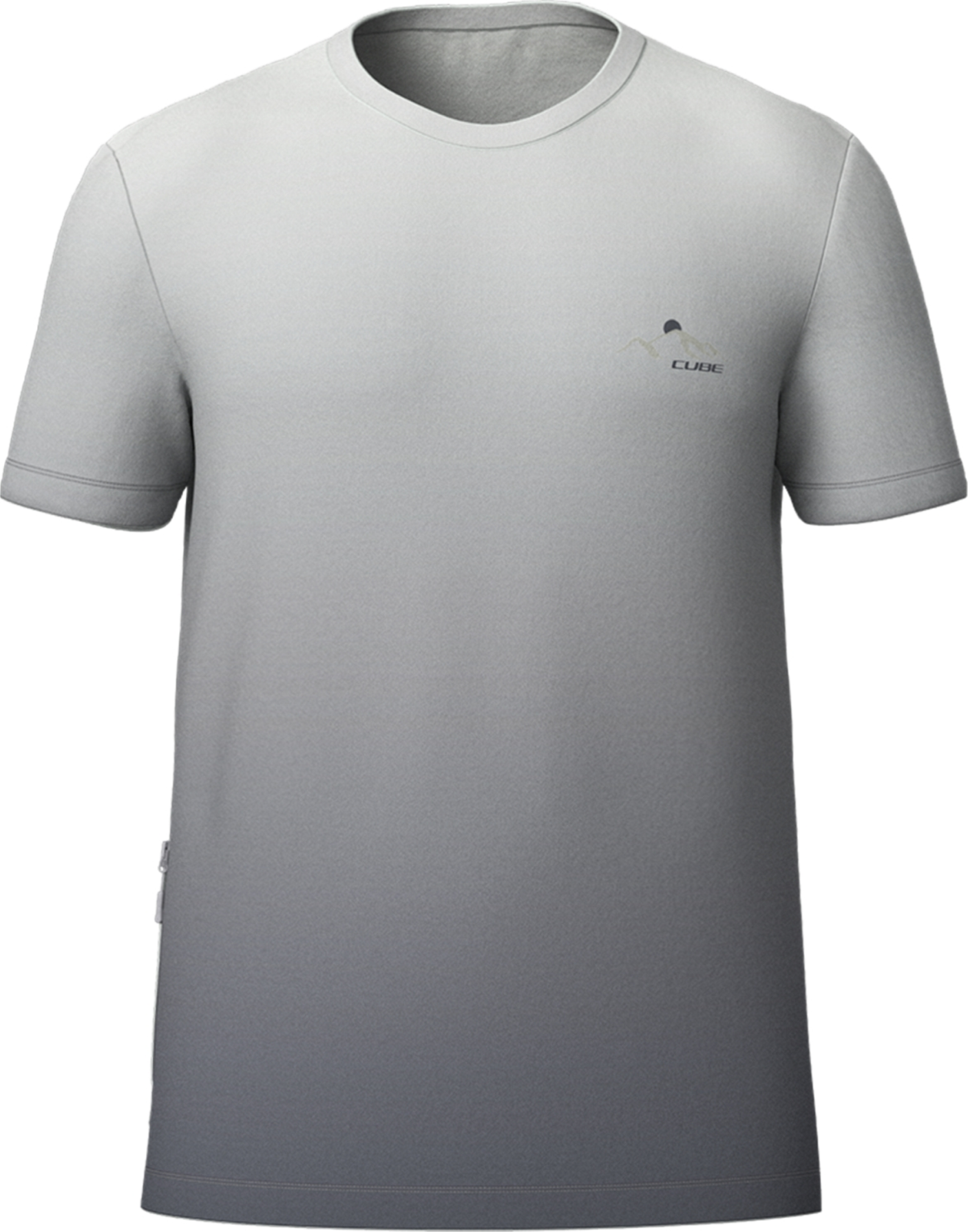 Cube MTB Rundhalstrikot Soft Touch kurzarm grey