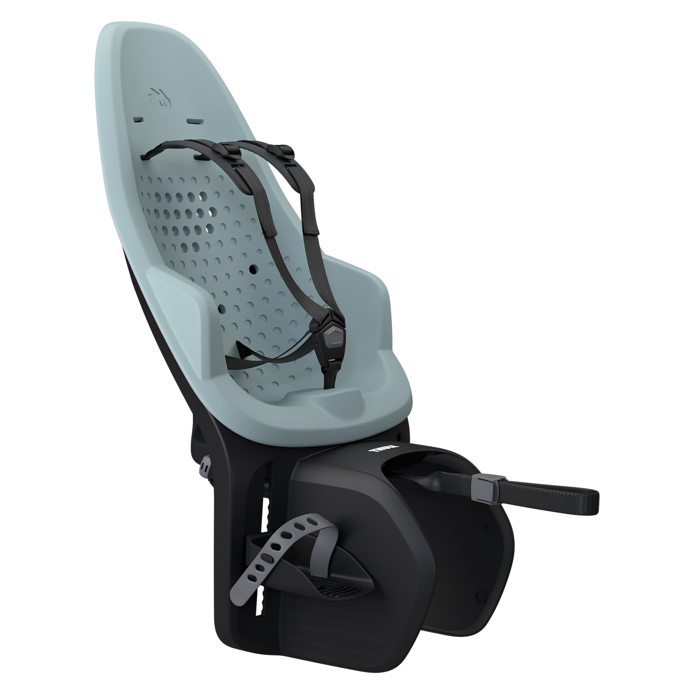 Thule Yepp 2 Maxi Alaska blau, Gepäckträger-Befestigung