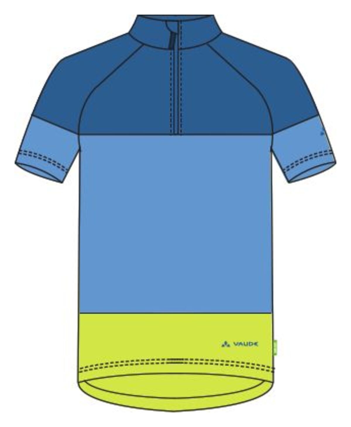 VAUDE Kids Qimsa Shirt blau