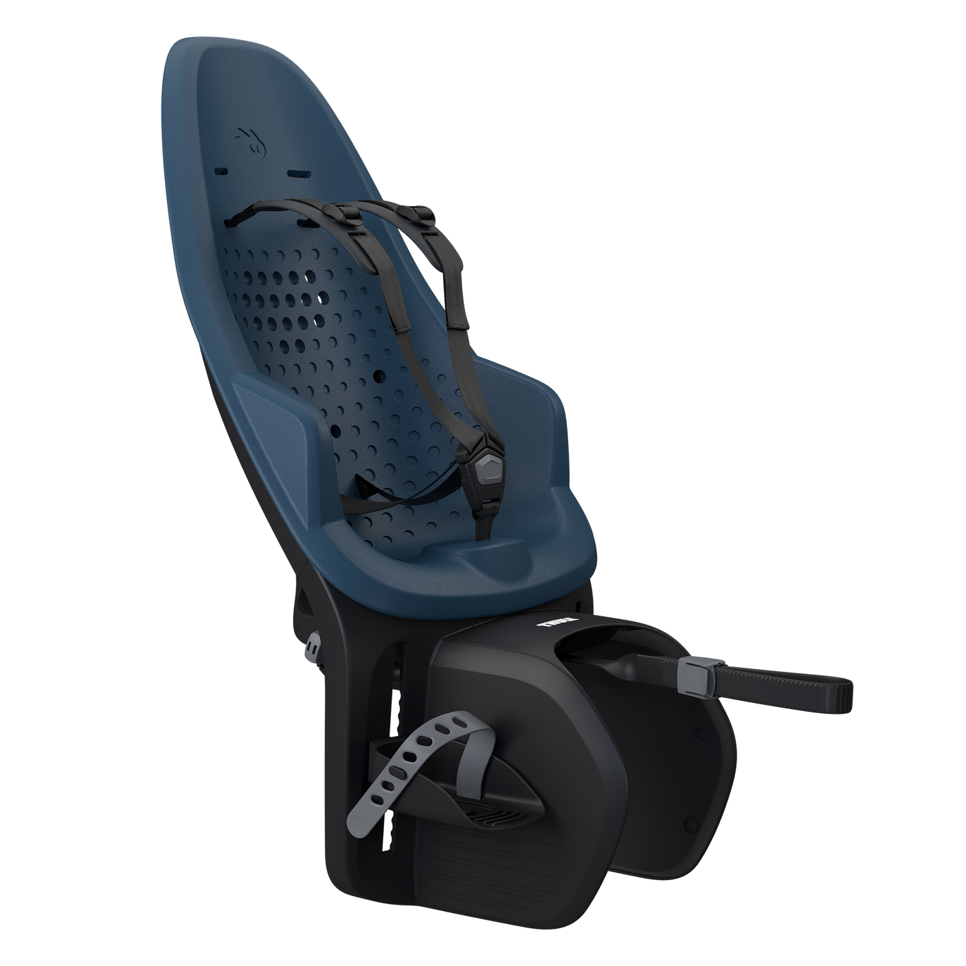 Thule Yepp 2 Maxi Majolica Blau, Gepäckträger-Befestigung