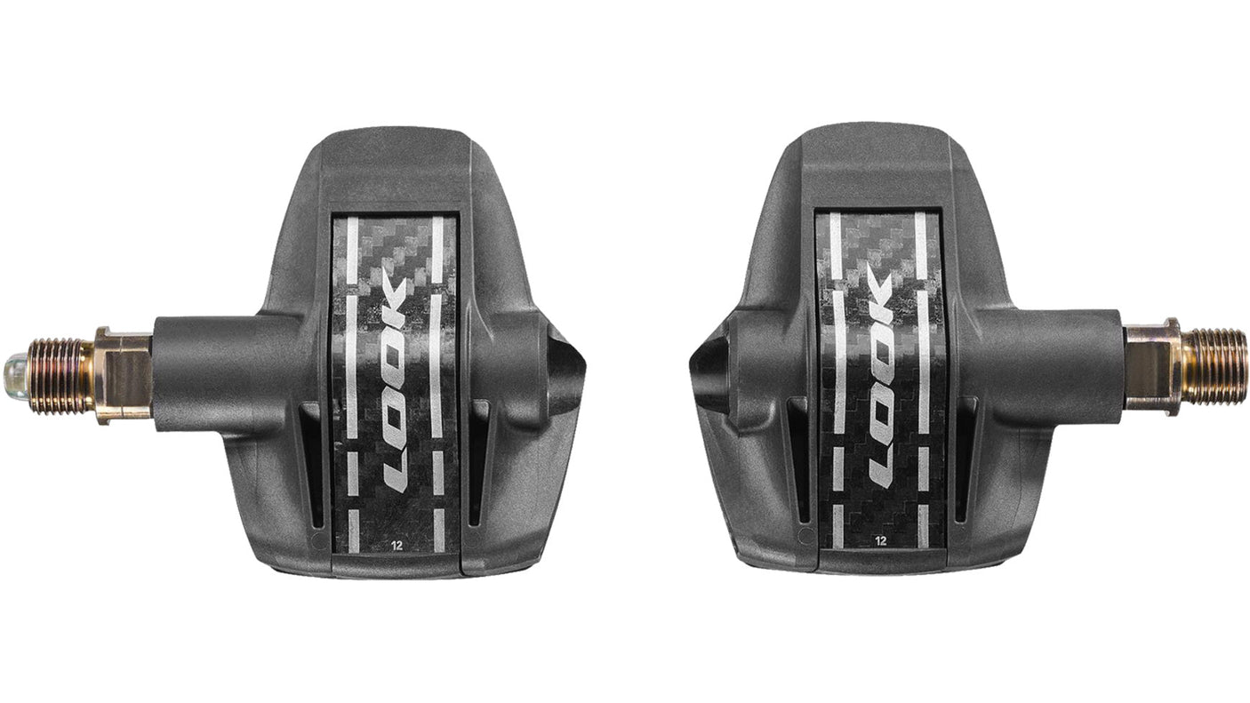 Look Keo Blade Power Single Powermeter Pedale black