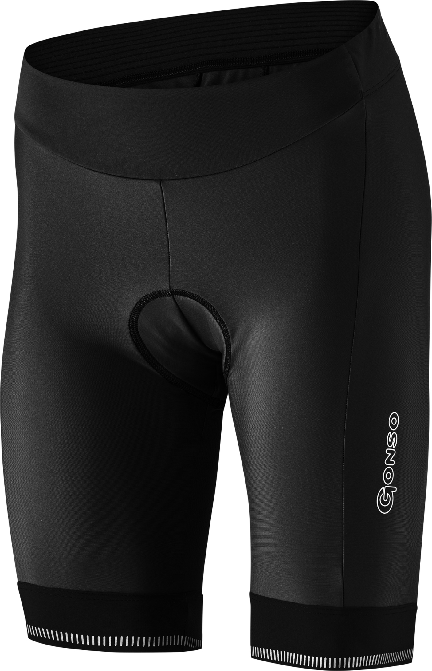 Gonso SITIVO - Damen-Radshort black / bright green