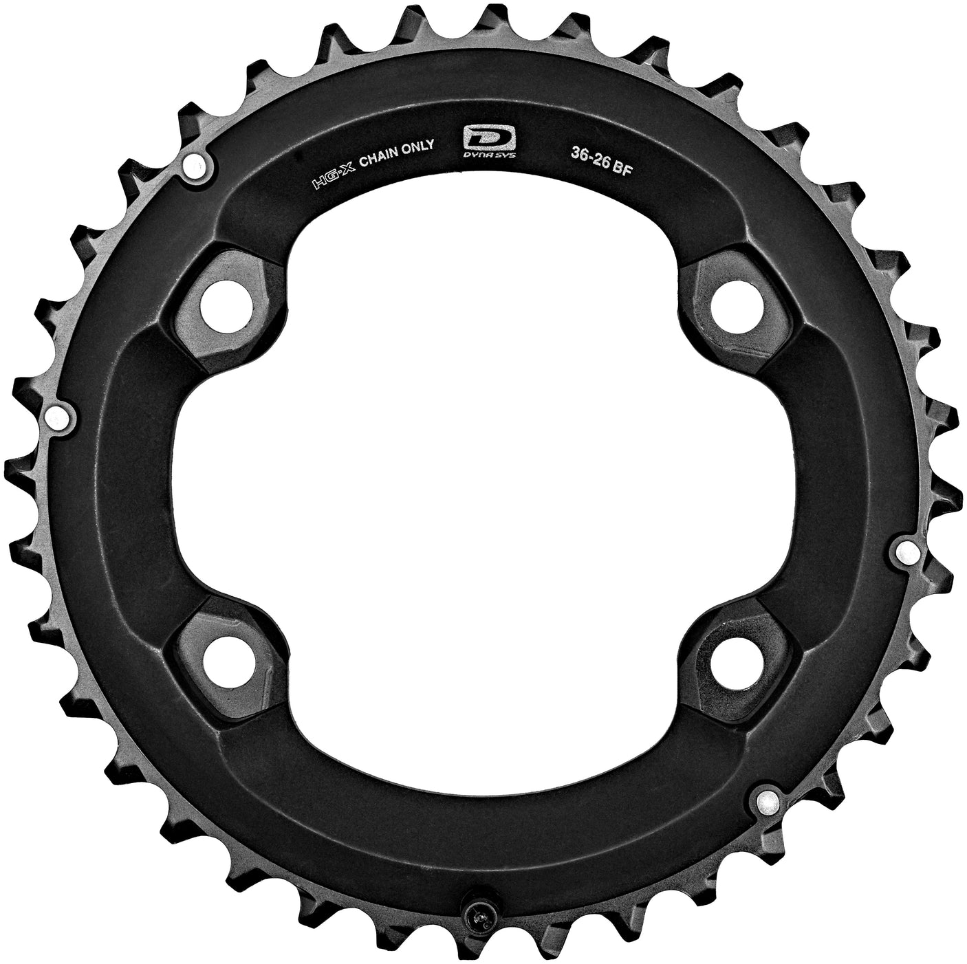 Shimano Deore FC-M6000-2 Kettenblatt 10-fach BF schwarz