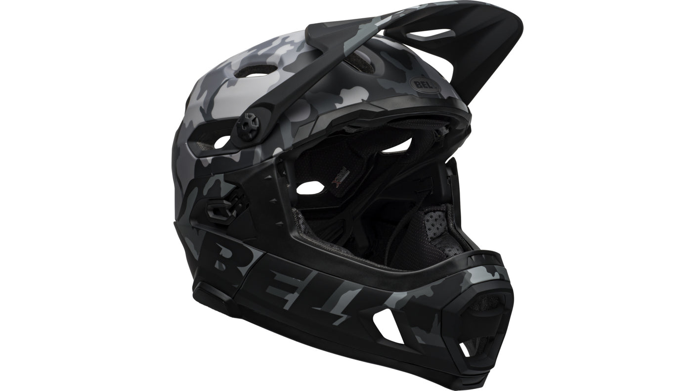 Bell Super DH Mips matte/gloss black camo