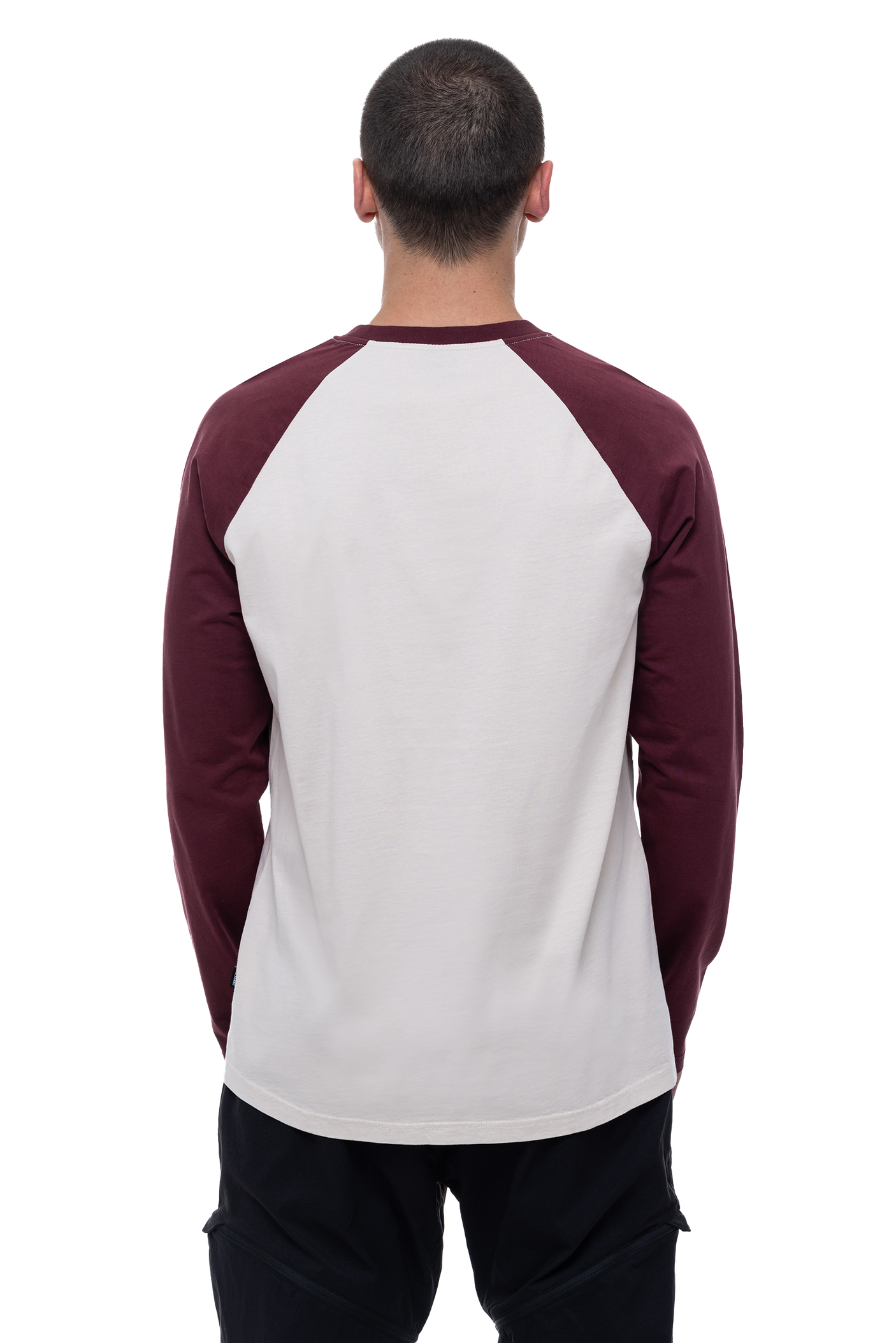 CUBE Organic Longsleeve red´n´beige