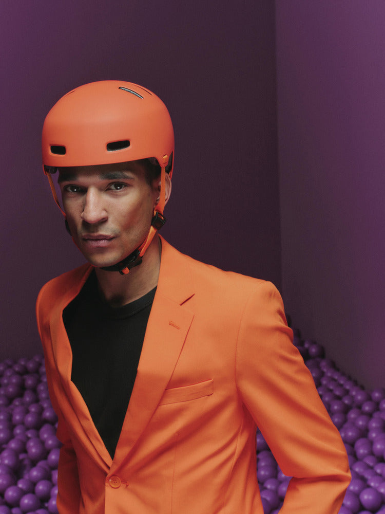 Abus XOXO Urban Helm mono orange