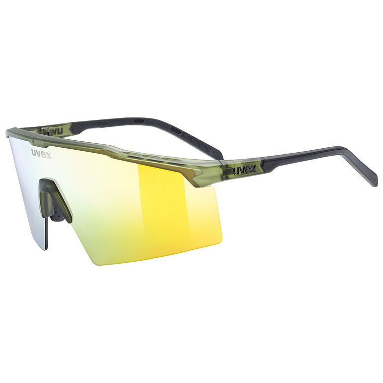 uvex Flowline olive matt/mirror gold