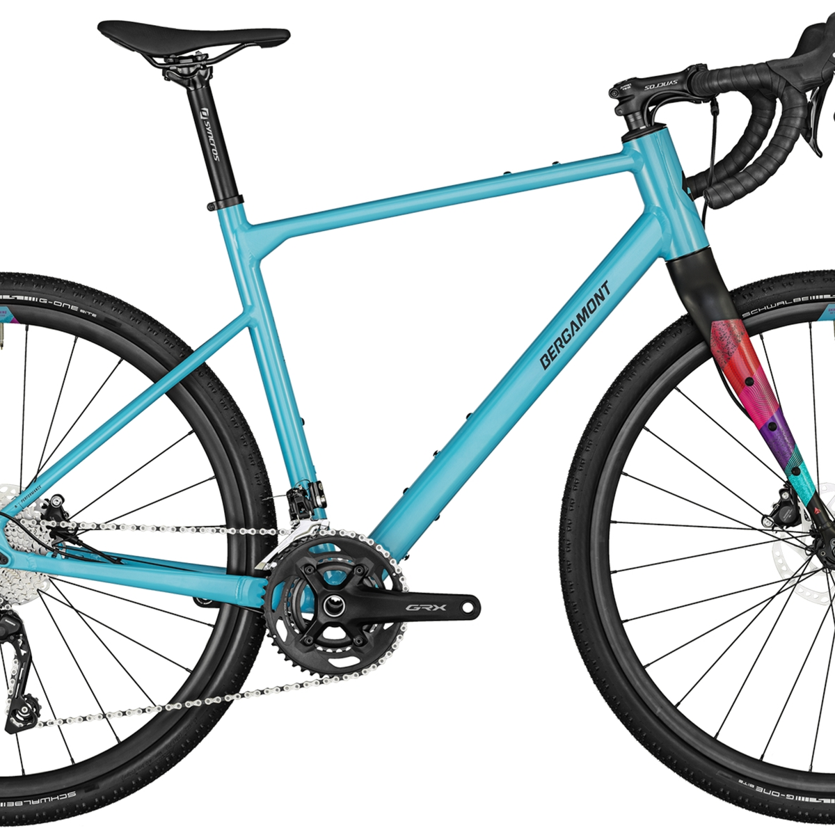 Bergamont Grandurance 6 FMN | Gravelbike | shiny ice blue