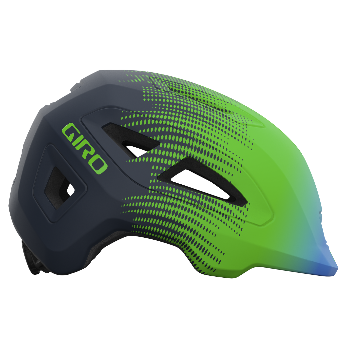 Giro Scamp II Helm matte blue/green towers