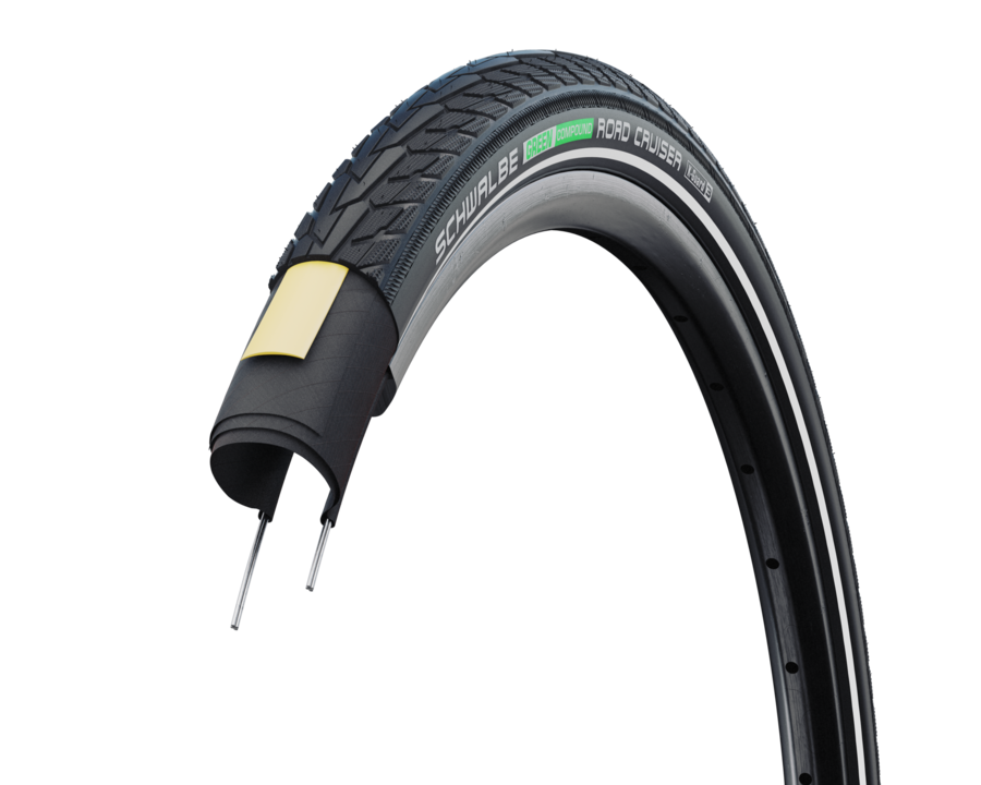 Schwalbe Road Cruiser Active Line K-Guard 28" Black+Reflex