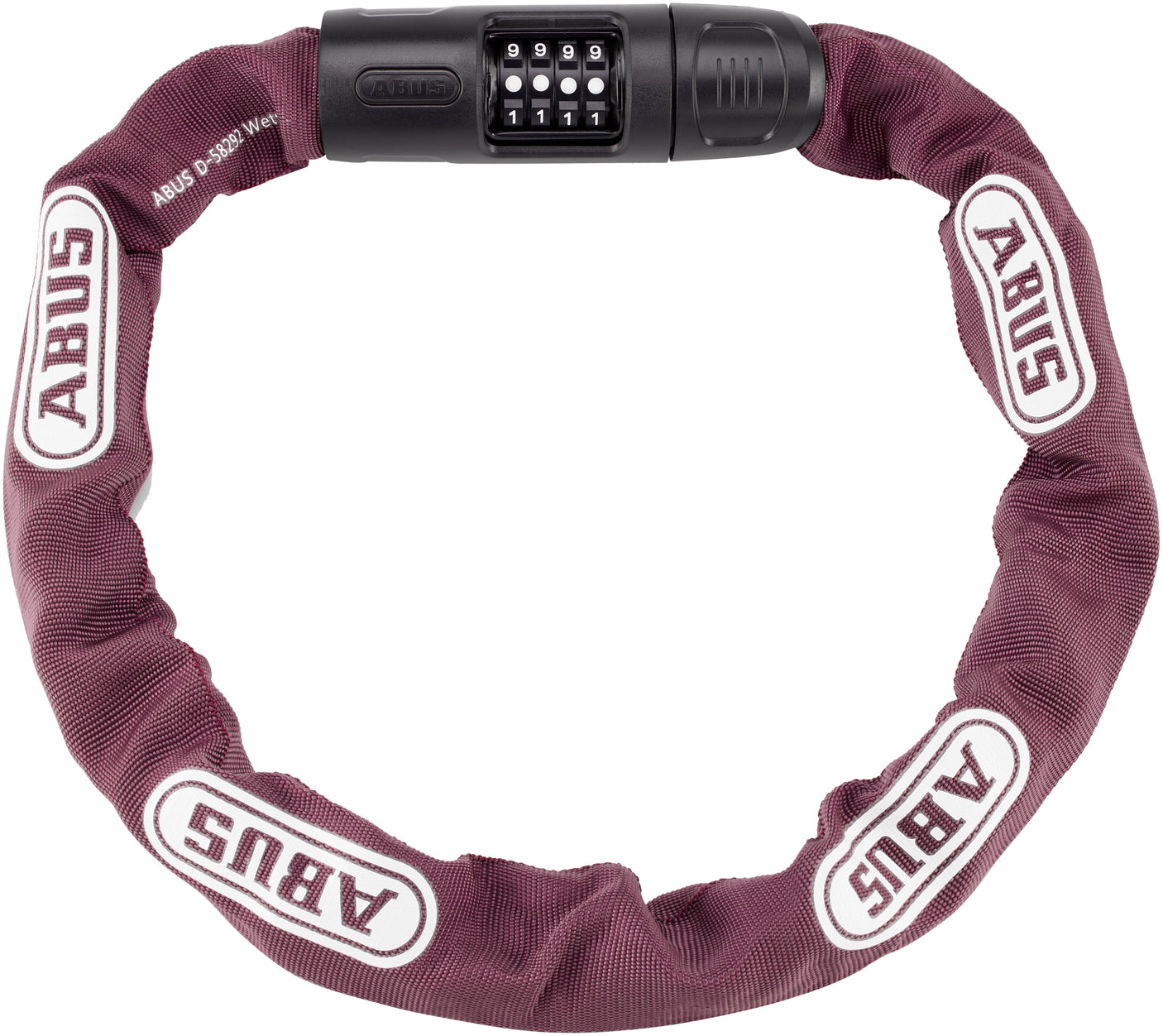 ABUS 8808C/85 Kettenschloss russet rot