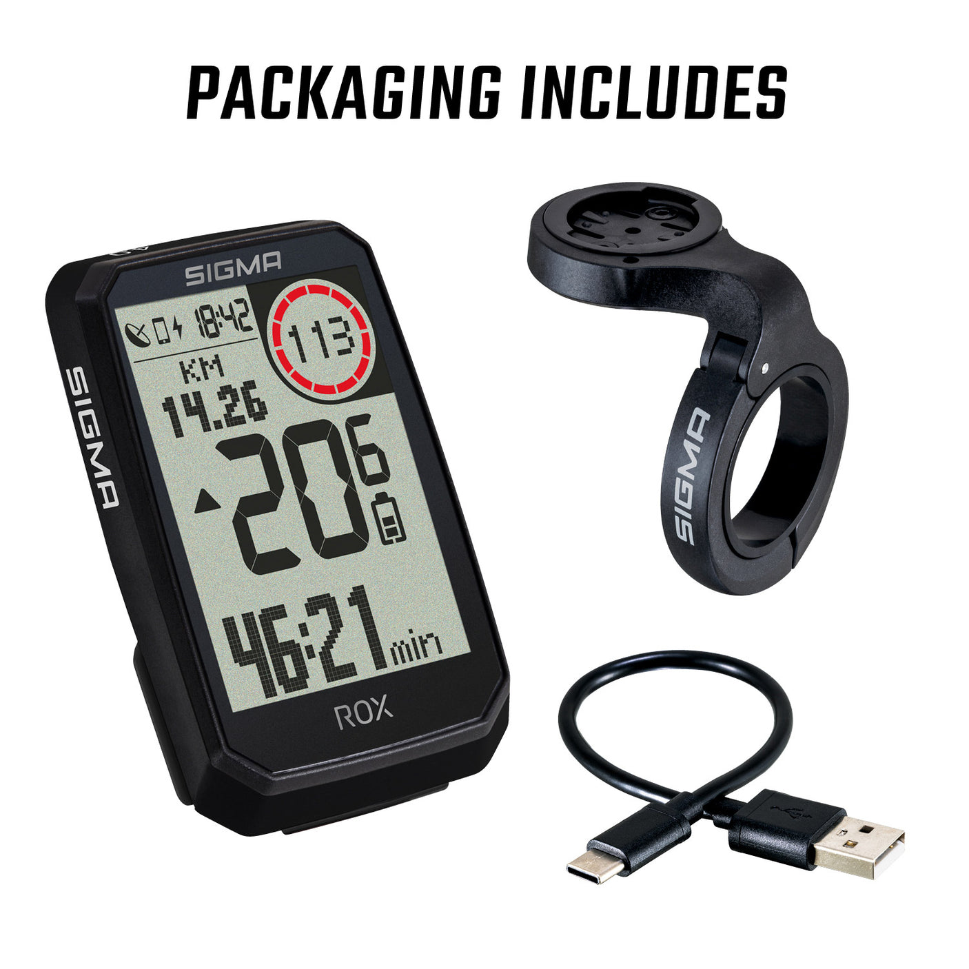 Sigma ROX 4.0 Endurance Navigationscomputer schwarz