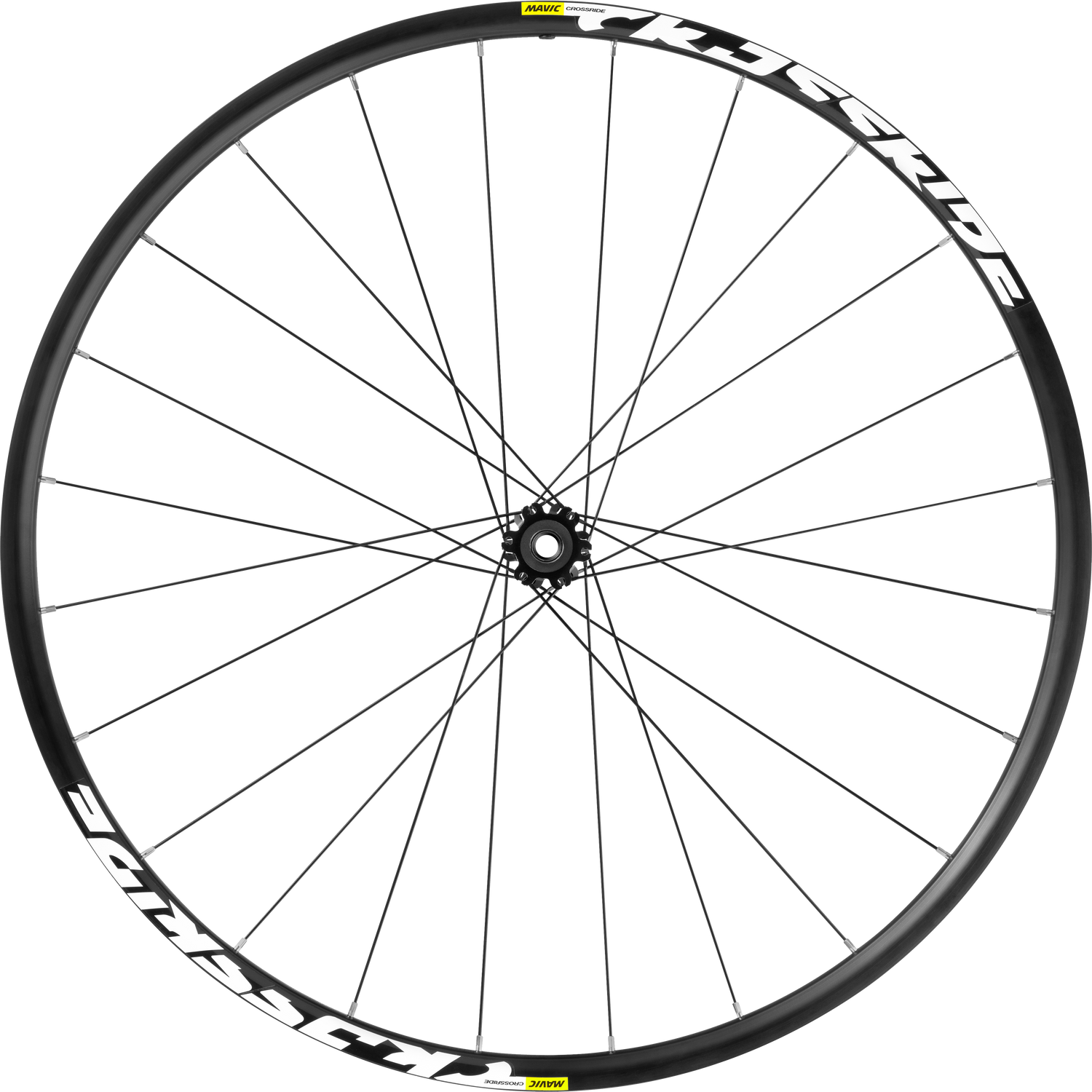 Mavic Crossride FTS-X Disc Vorderrad 27,5 Zoll Intl schwarz