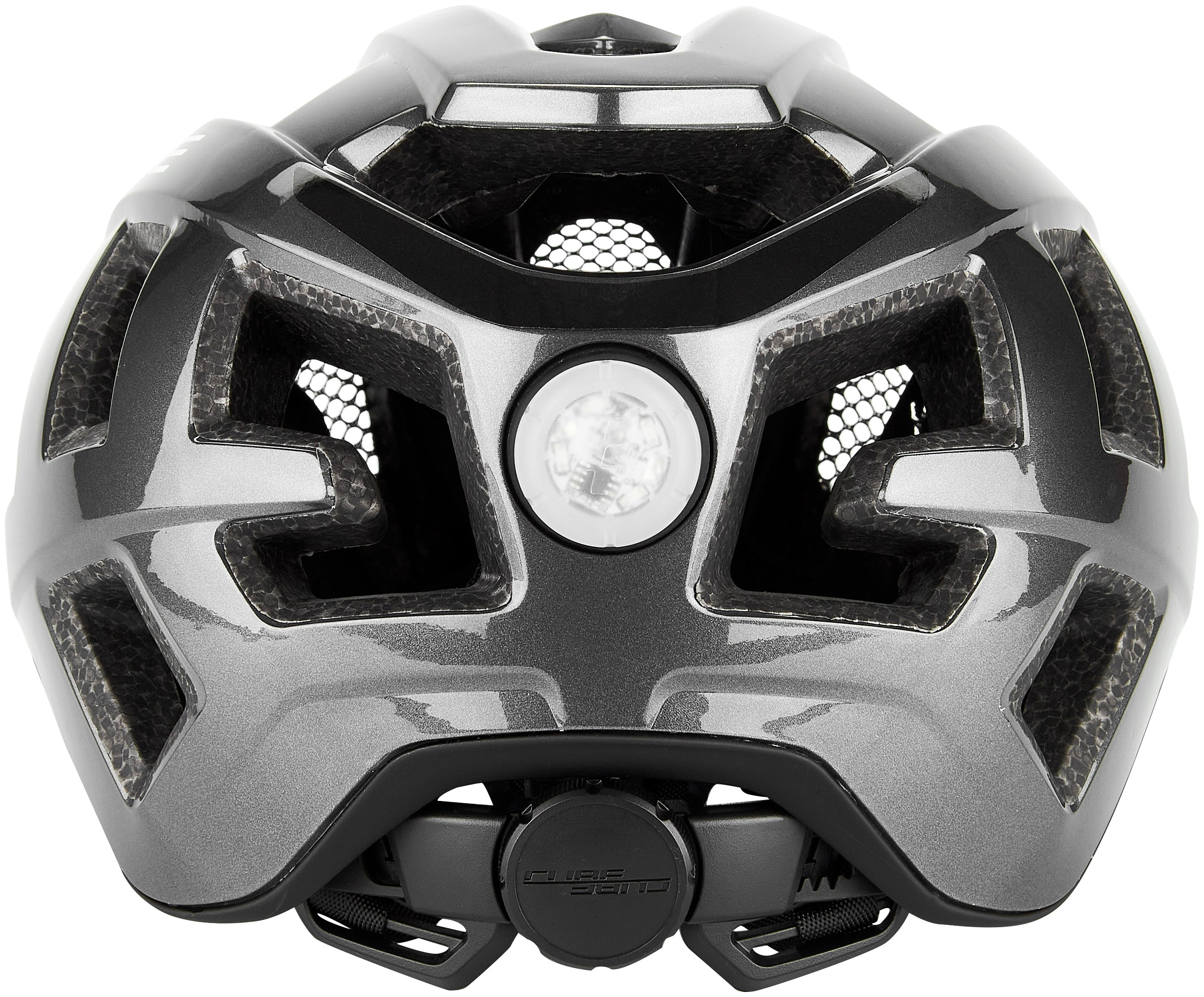 CUBE Helm QUEST glossy iridium black