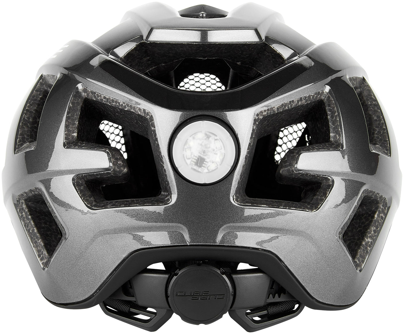 CUBE Helm QUEST glossy iridium black