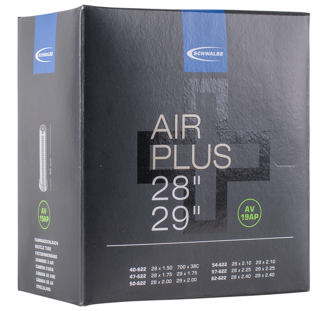 Schwalbe AIR PLUS Nr. 19AP Schlauch 28/29" 40/62-622 AV