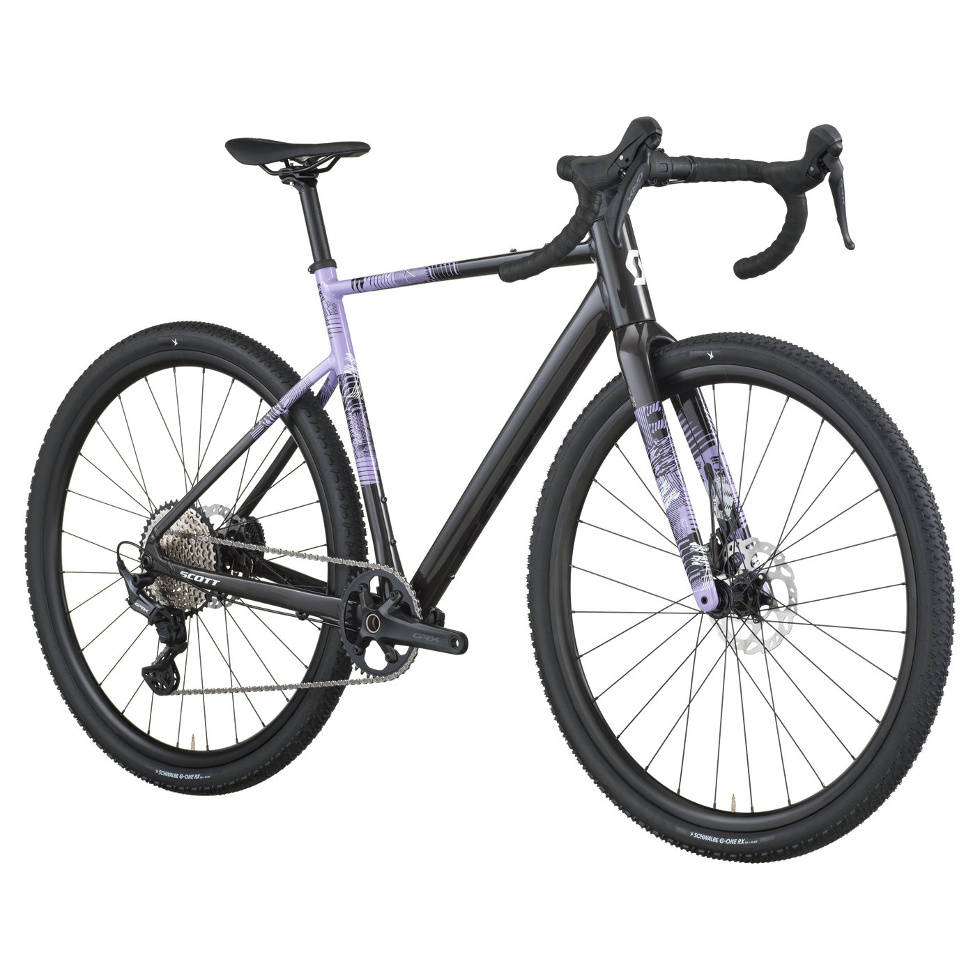 Scott Speedster Gravel 10 carbon black/tulip purple (2026)