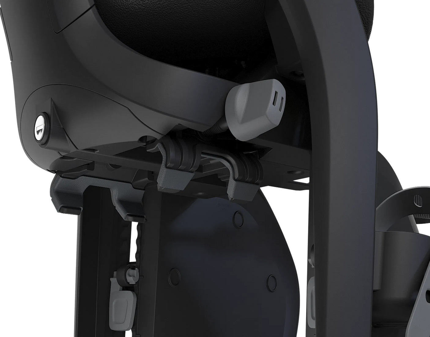 Thule Yepp 2 Maxi schwarz, Gepäckträger-Befestigung