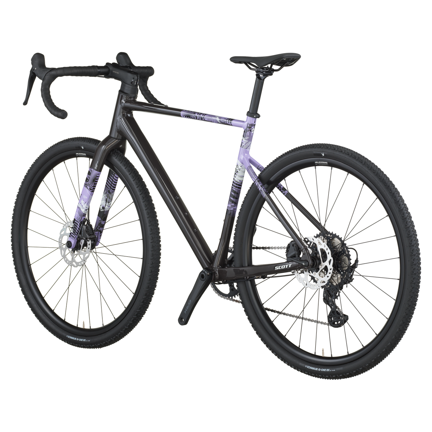 Scott Speedster Gravel 10 carbon black/tulip purple (2026)
