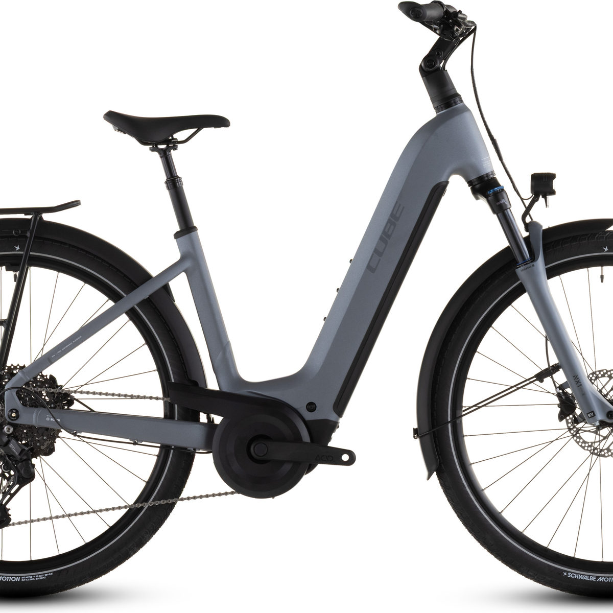 Cube Touring Hybrid Pro 800 Easy Entry (2026) | Trekking E-Bike |  pearlgreyngrey | fahrrad.de